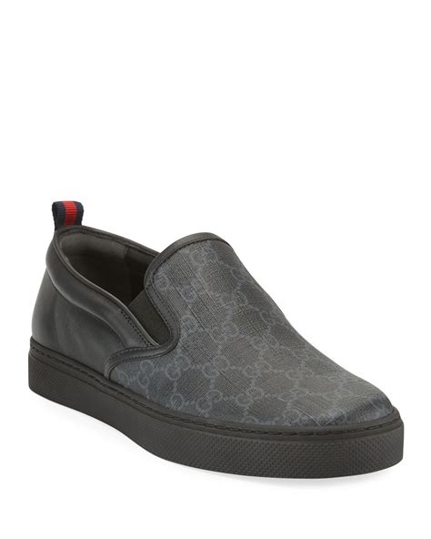 gucci dublin slip on sneakers|Gucci Men's Dublin Slip On Sneakers .